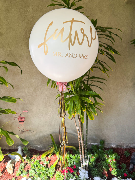 Party Perfection with Jumbo Helium Balloons from SoCal Wallflowers